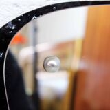 Black glass mirror 1970