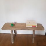 Small wooden bench