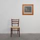 Antique Walnut Frame with Engraving “Le Verrou” by Maurice Blot, France