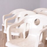 Set of six chairs, germany, 1960s