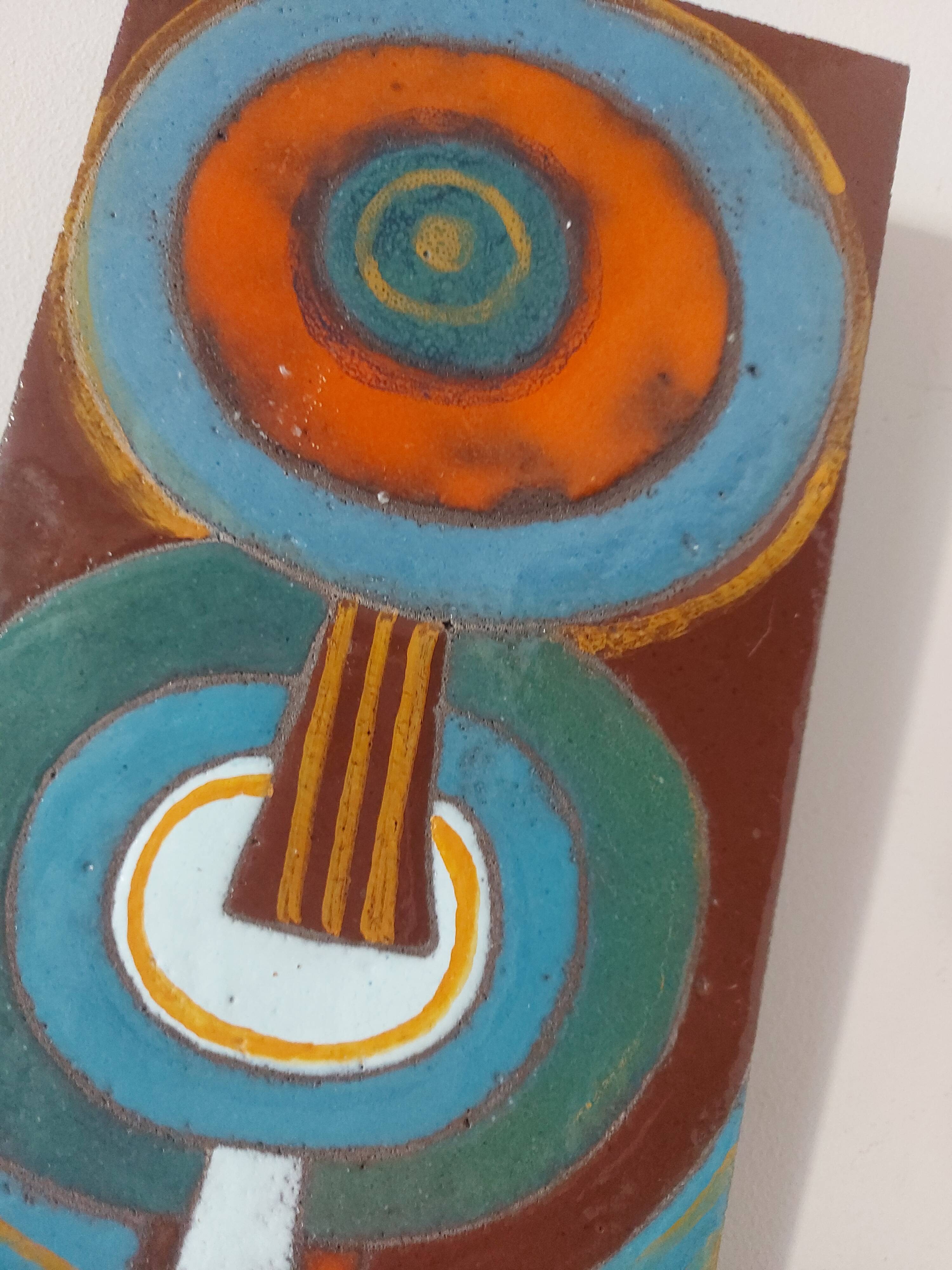 Vintage lava plate 50, 60'S