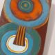 Vintage lava plate 50, 60'S