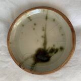 6 small bread plates enamelled pottery of the Vallauris Dove