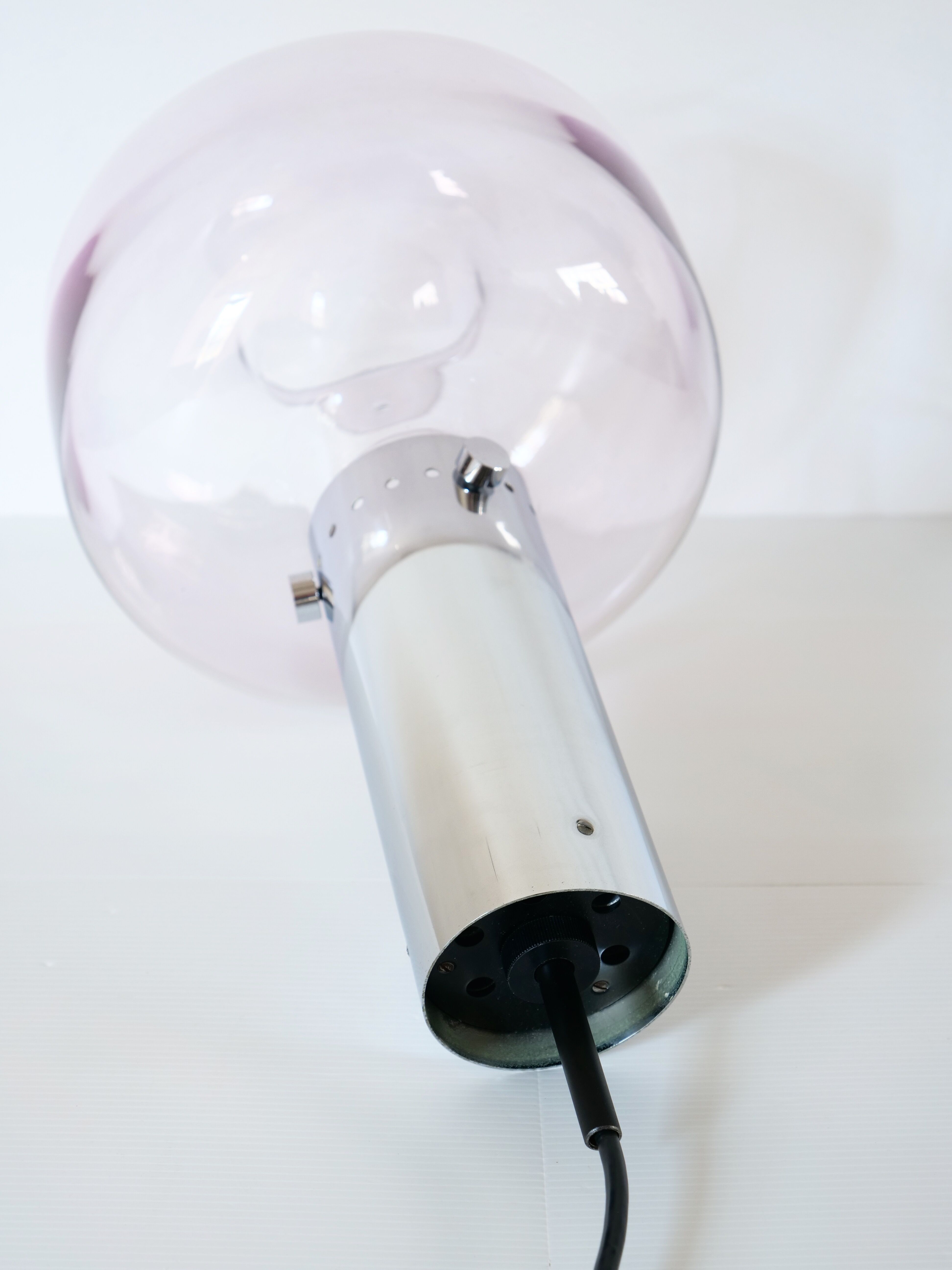 Organically shaped suspension glashütte limburg 1970