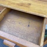 1950s oak side table