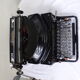Typewriter, Typewriter Silenta Continental, made in Germany in 1937, Art Deco