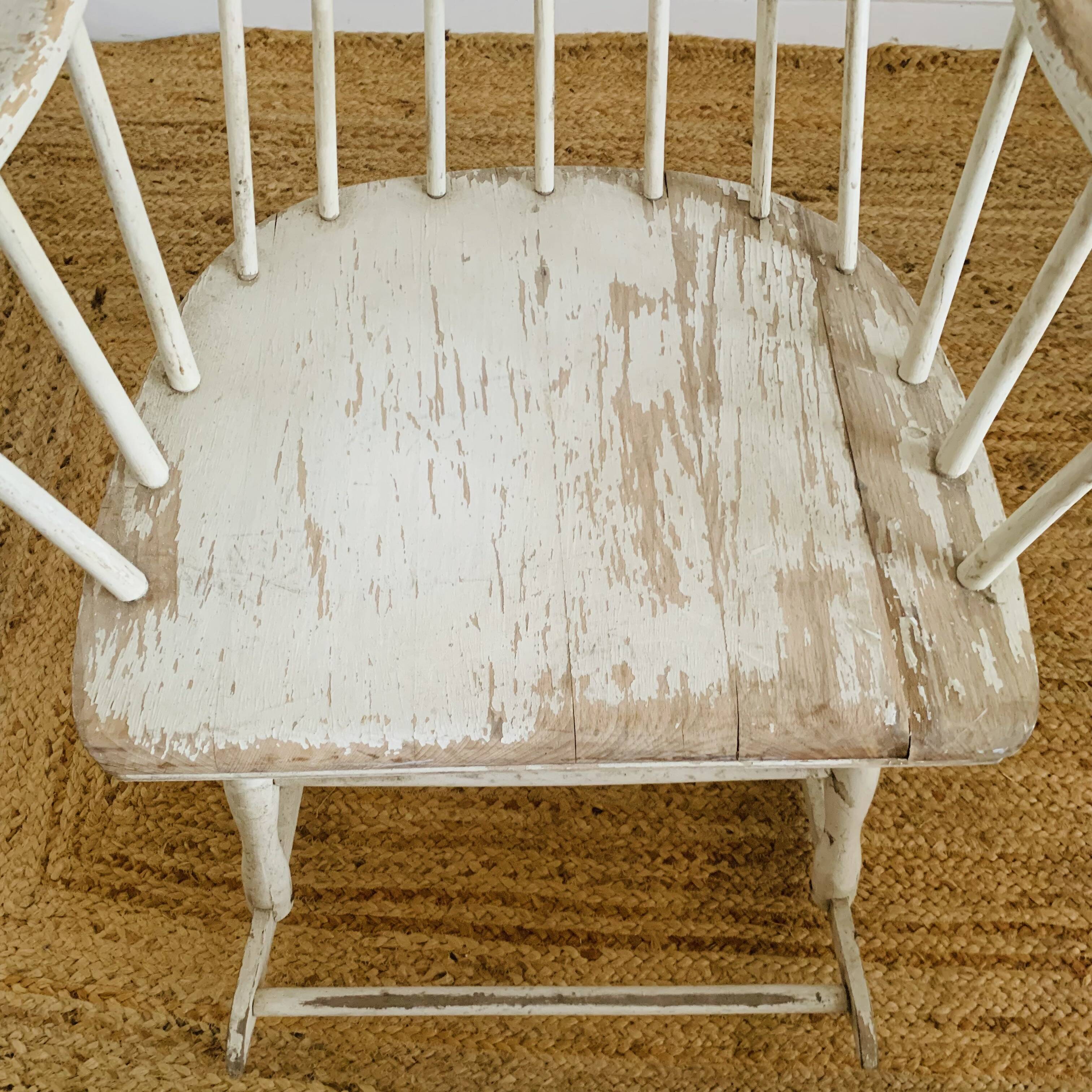 Pair of vintage rocking chairs by Lena Larsson