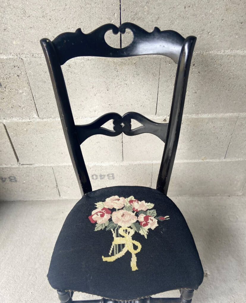Pair of old nurse's chairs from the Napoleon III period