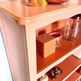 Bibus vintage terracotta bookcase