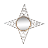 Vintage star mirror 86 x 86 cm