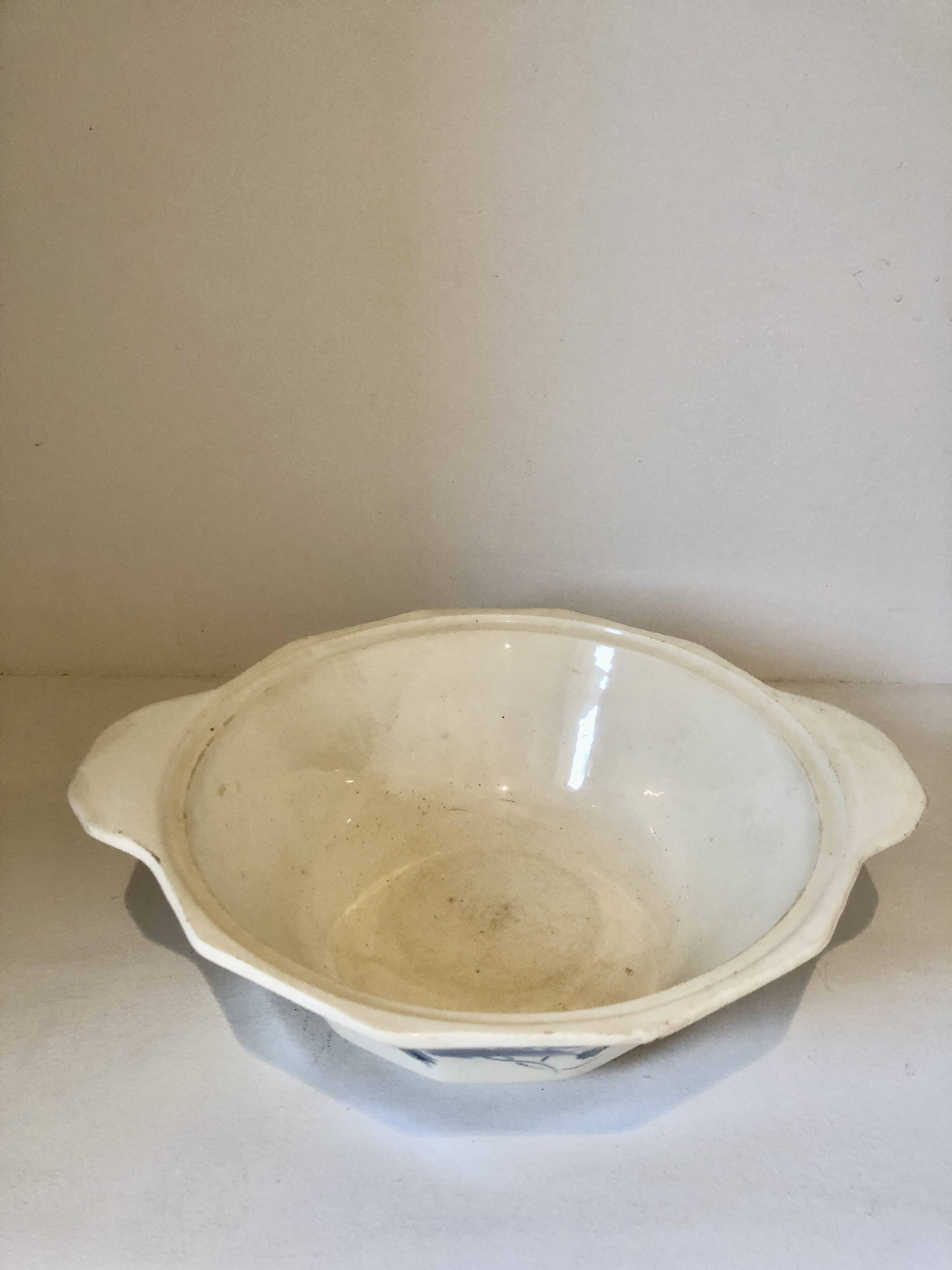Salad bowl Sarreguemines Digoin 1930s/40s