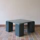 Grande table basse carré en granite