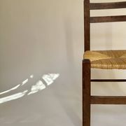 Set de quatre chaises paysannes paillées