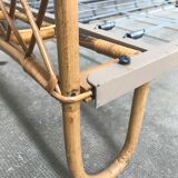 Bed rattan of the 1960s