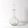 Vintage Glass Decanter / Roses Patterned Wine Carafe / Empoli  Italy  1950s