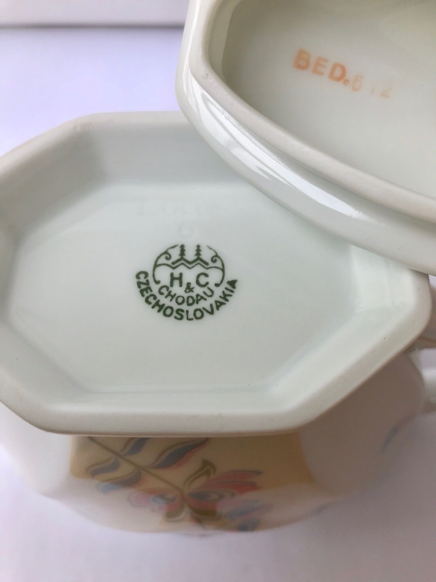 Porcelain tea set 30s