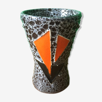 Vase Vallauris Marino Le Vautour