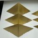 Set of 6 J.T. Kalmar Brass Wall Lamps
