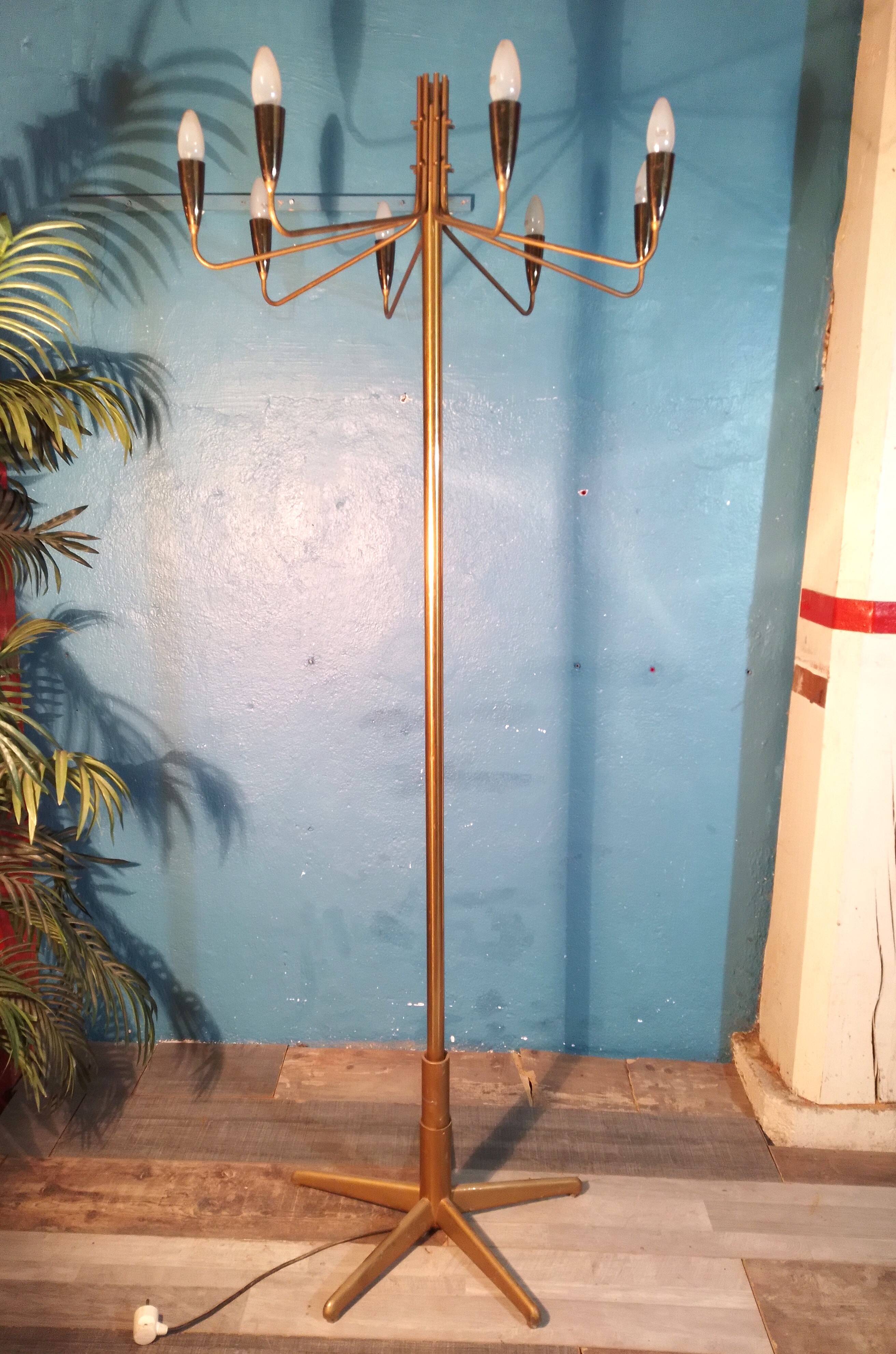 Floor lamp with arm, Italy, 1960s