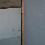 Louis XVI style in Golden stucco trumeau