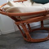 Papasan rattan chair
