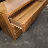 Luigi Gorgoni elm chest of drawers
