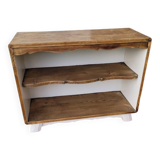 Storage unit, solid wood bookcase