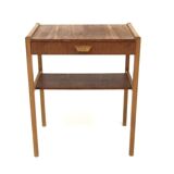 Scandinavian teak bedside table, Sweden, 1960