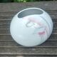 Porcelain vase of the faiencerie Scherzer Bavaria Germany decoration flowers 80s