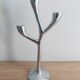 Tripod candle holder design in aluminium