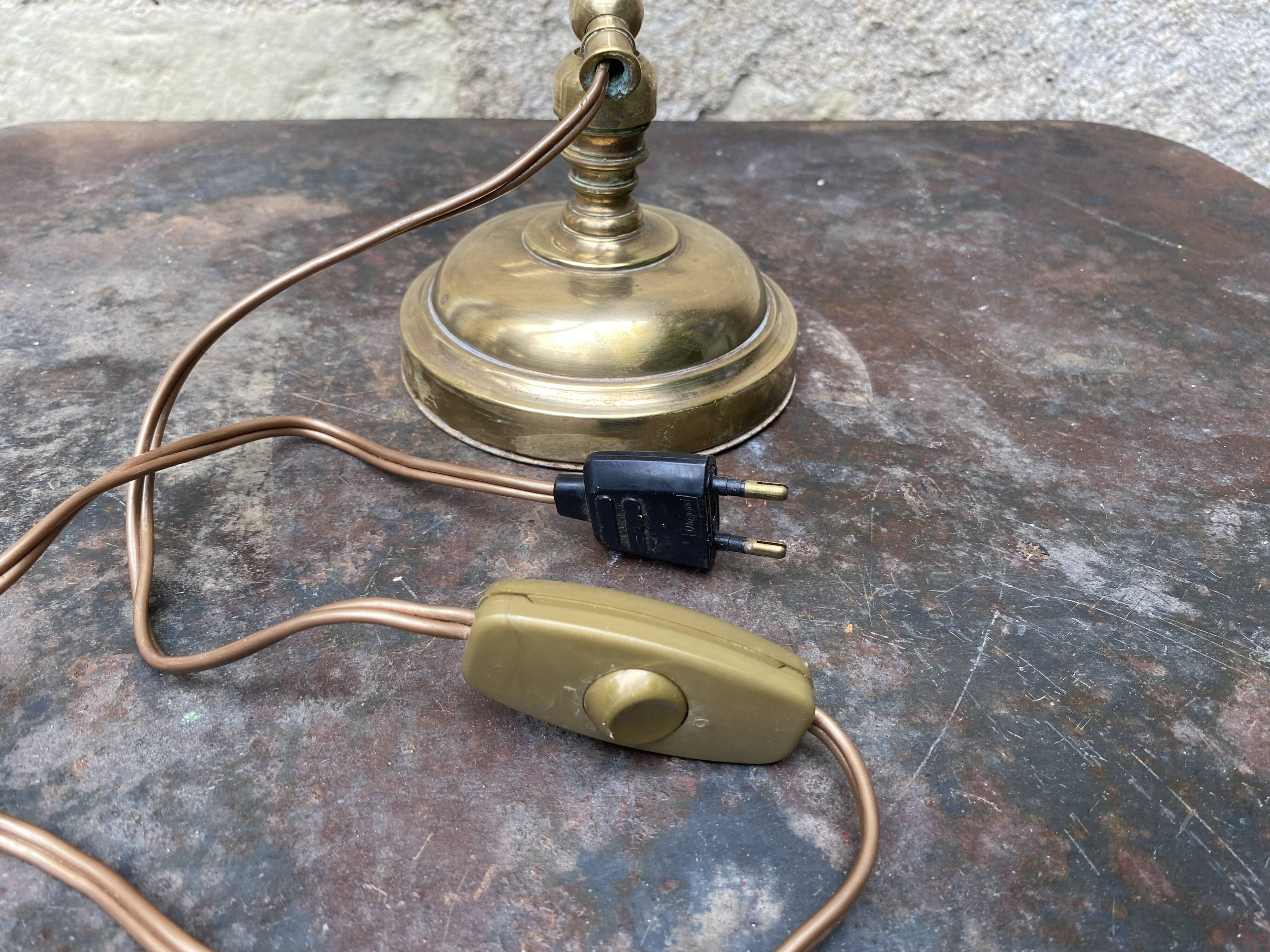 Brass piano lamp