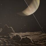 An old illustration of Saturn – 1930