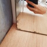Beveled mirror, 80x50 cm