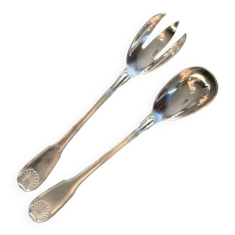 Salad servers, shell model