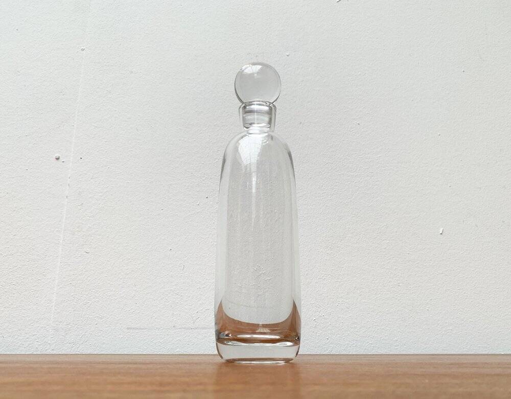 Carafe Vintage Allemande en Verre de Peill & Putzler, Années 1970