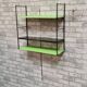 vintage steel string shelf h49x49x17 in their original condition 1960 to 70