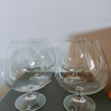 Cognac stemmed glass