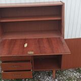 Writing desk 4 vintage drawers