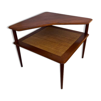 Table basse, d'appoint d'angle Peter Hvidt et Orla Mølgaard-Nielsen