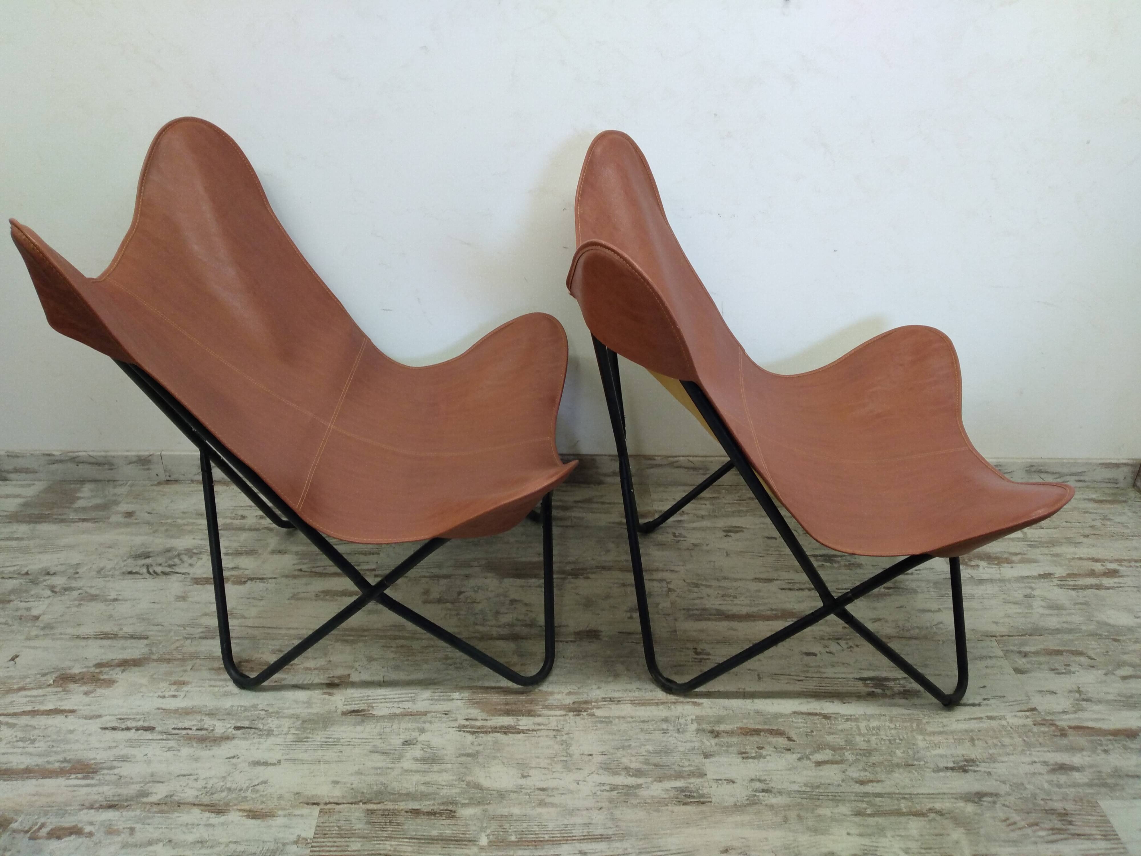 Butterfly armchairs