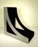 33 rpm vinyl record rack. 1970s design