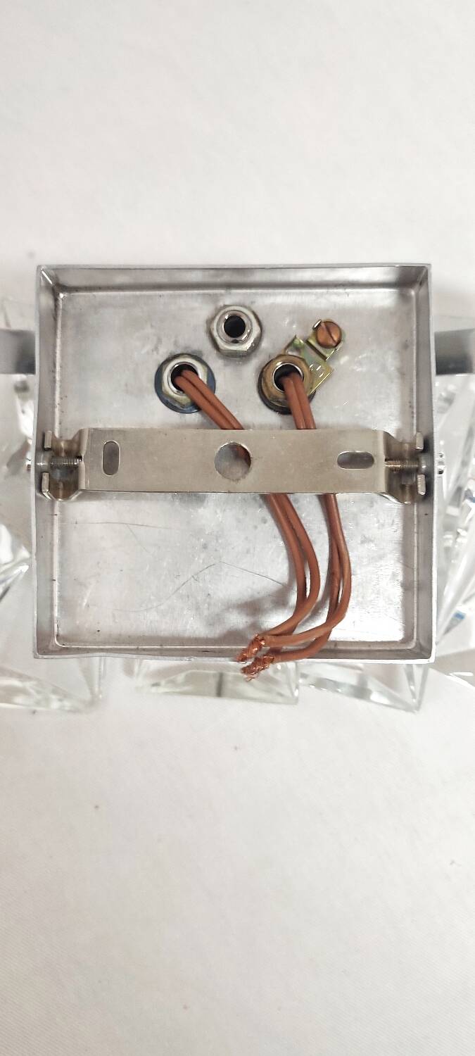 Par de apliques de pared "Kinkeldey". Alemania, 1970s.