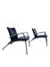 Set 2 postmodern tubular Sit easy chair Kebe Denmark 1980s