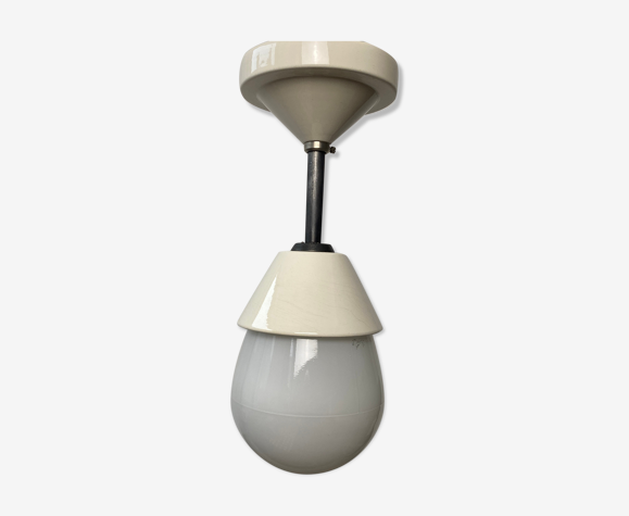 Old ceiling lamp period bauhaus schaco