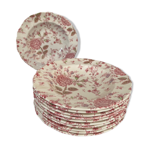 Lot de 5 assiettes creuses