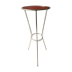 Tripod healing in gold metal and perforated metal from the 1960s