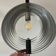 Moon modular suspension in brushed steel / 70s