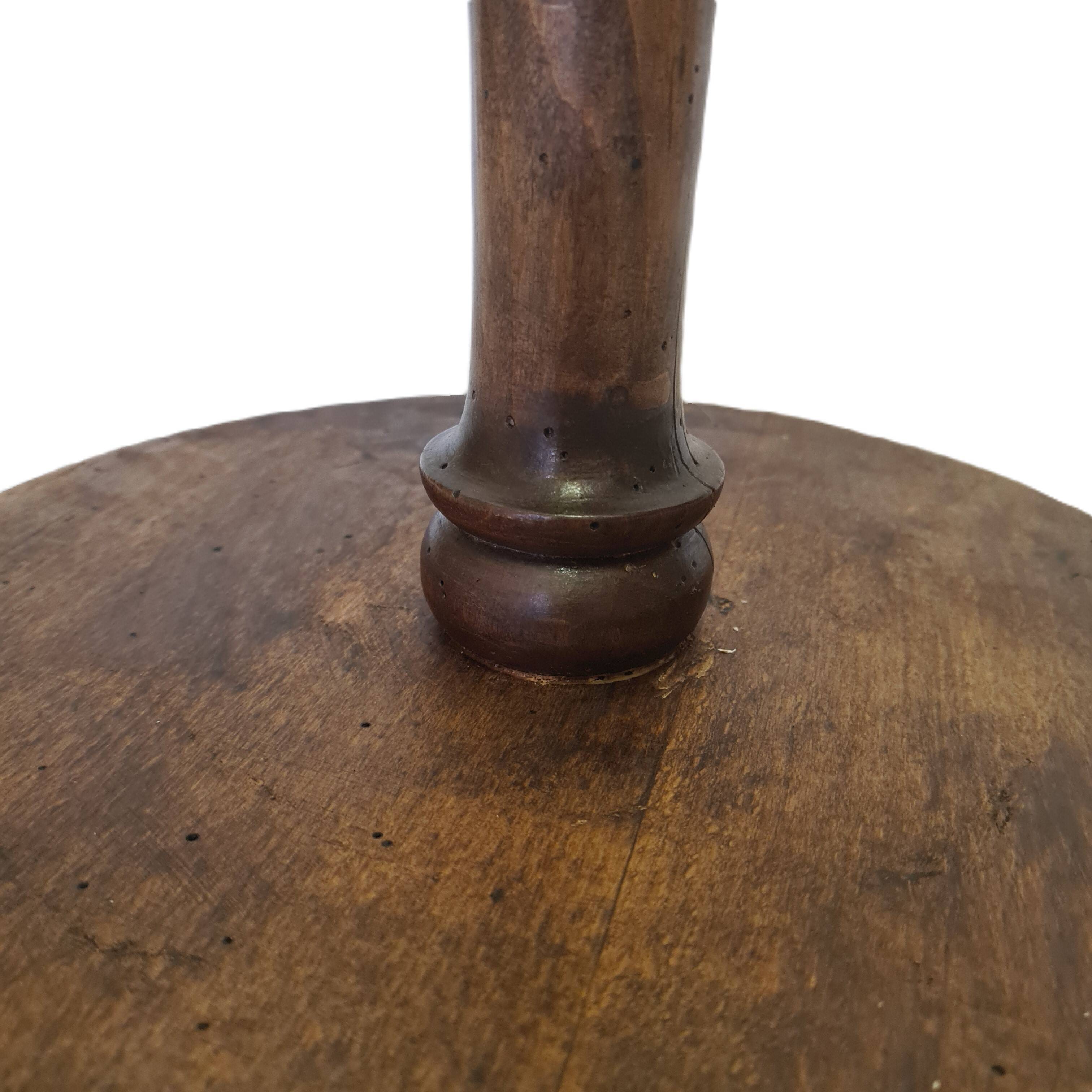 French Walnut Plant Table, Late 19th Century