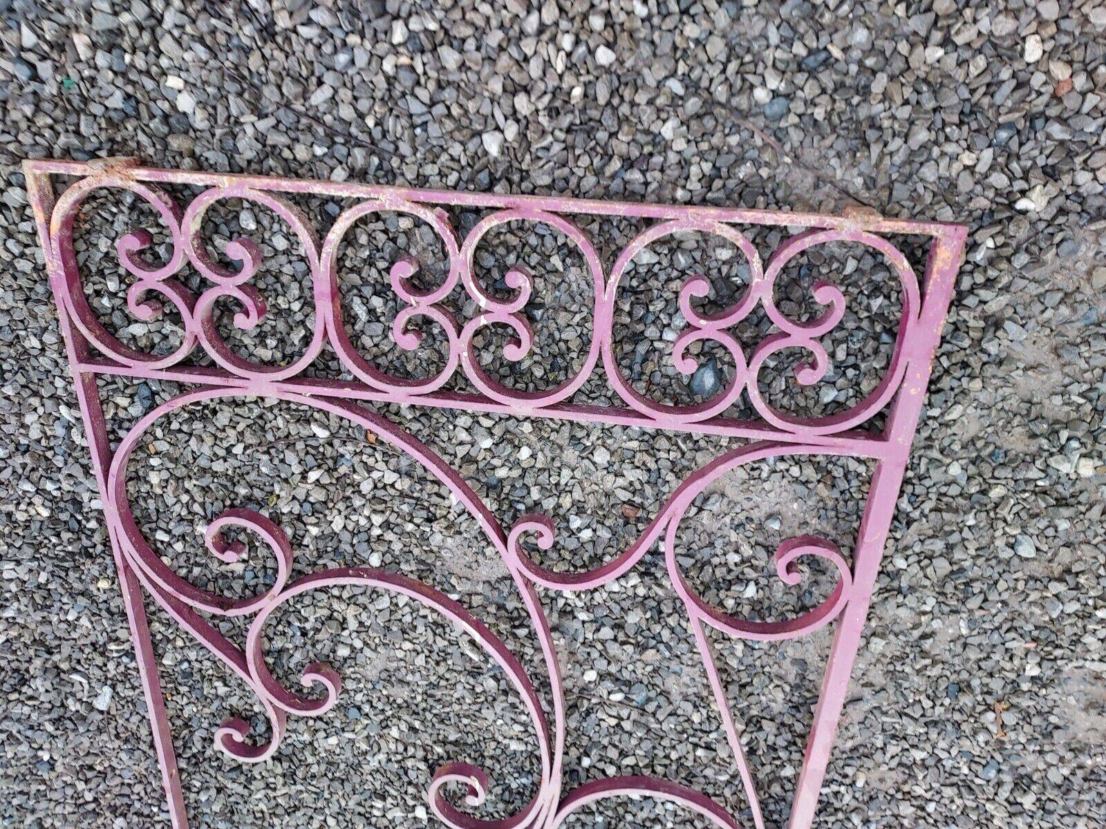 Barrière, garde corps en fer forgé | Selency