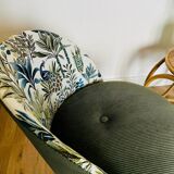 Cocktail Chair, Green Velvet